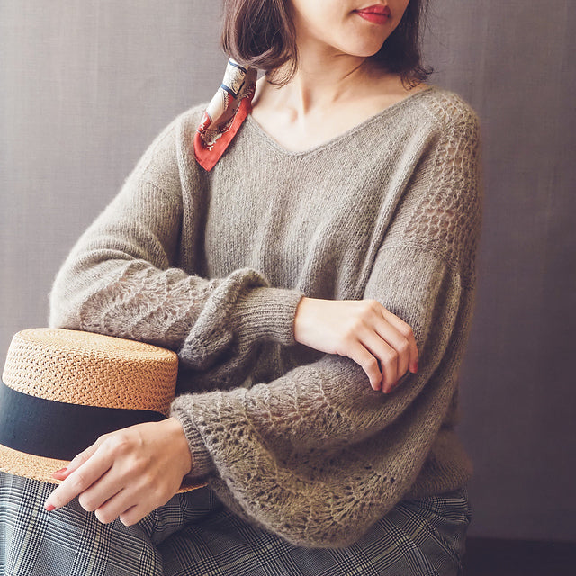 OLA SWEATER -knitting pattern- – Itaca Yarns